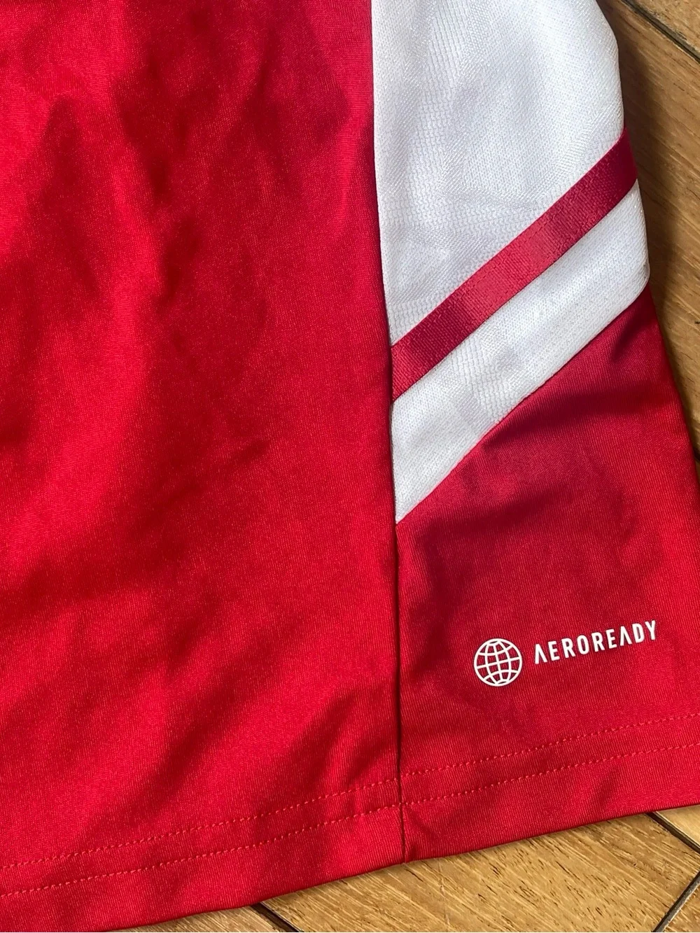 Adidas New York Red Bulls Soccer Jersey Men’s L Red AEROREADY MLS Athletic Shirt